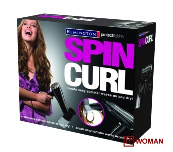 IT WOMAN тестирует фен Remington Spin Curl